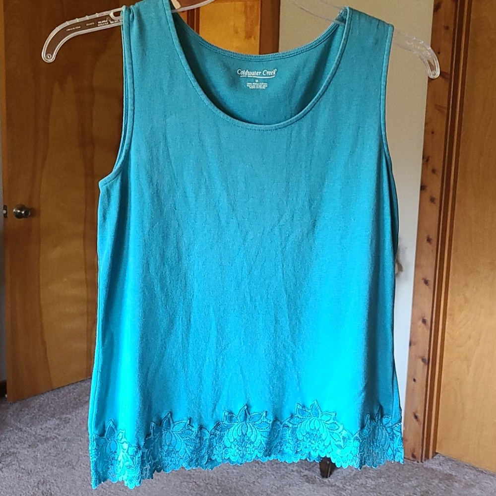 Coldwater Creek lace tank